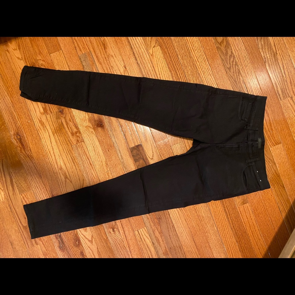 Uniqlo jet black skinny jeans